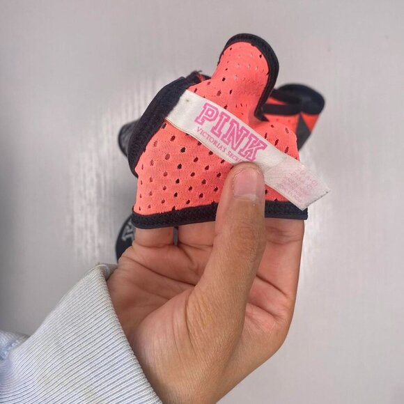 Victoria's Secret PINK Women's Grey and Orange Sports bra - Picture 3 of 3